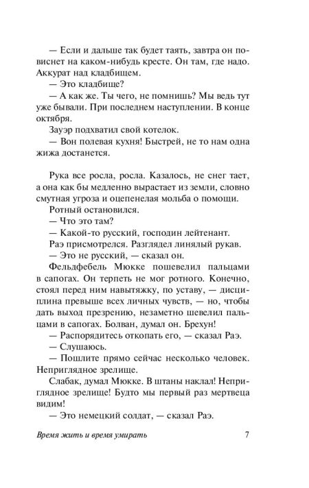 Время жить и время умирать. Ремарк Эрих Мария - Image 5