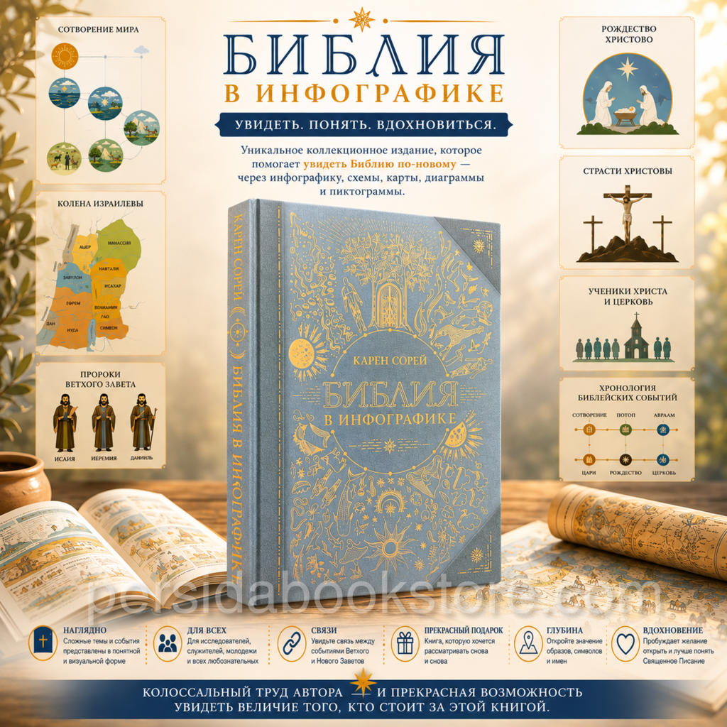 Библия в инфографике. Карен Сорей - Image 3