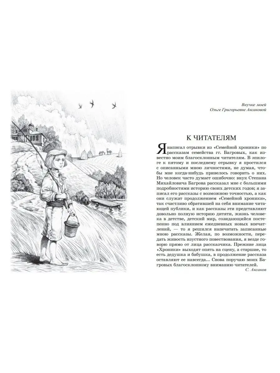 Детские годы Багрова-внука. Аксаков С. Т. — изображение 3