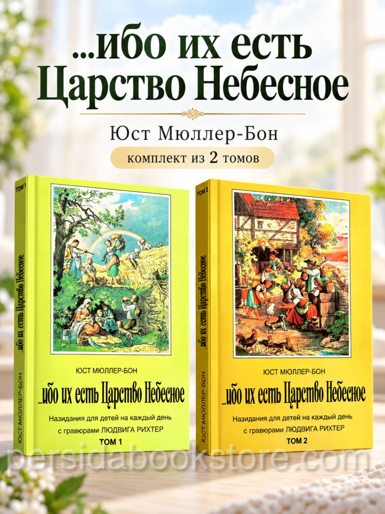 Ибо их есть Царство Небесное. Комплект Том1 и Том 2. Юст Мюллер-Бон - Image 2