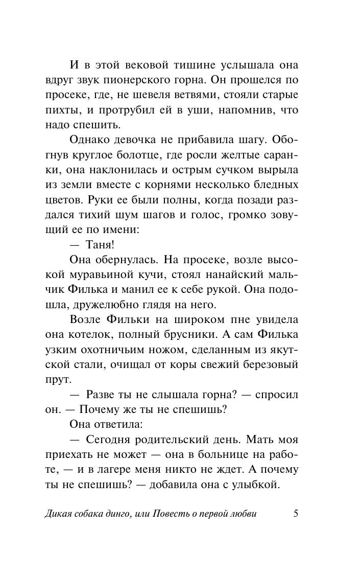 Дикая собака динго, или Повесть о первой любви. Фраерман Рувим - Image 4