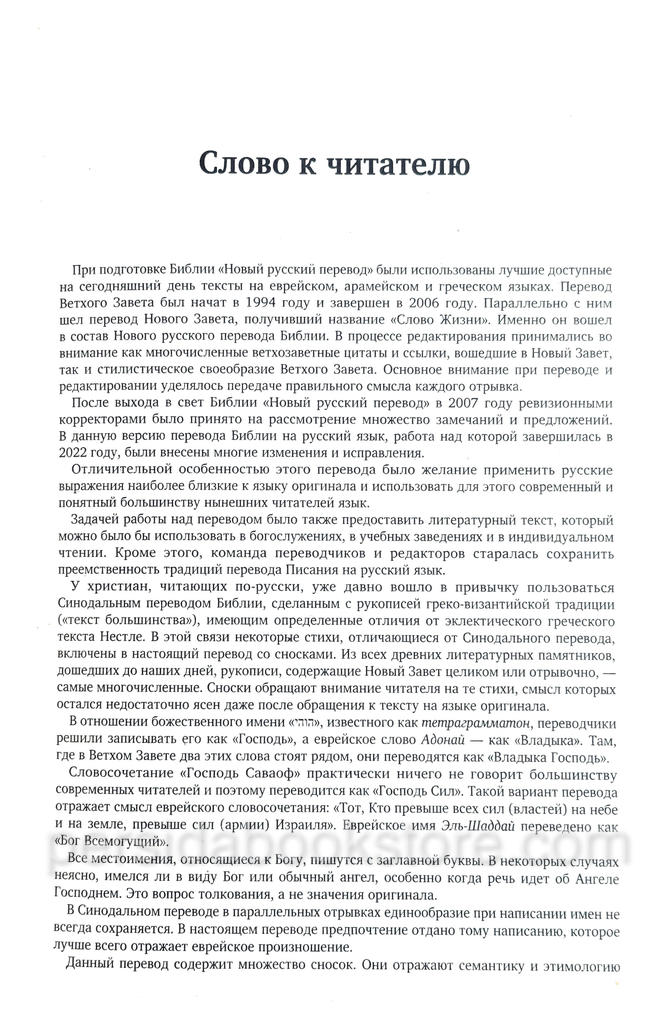Библия. Новый русский перевод (НРП) — изображение 3