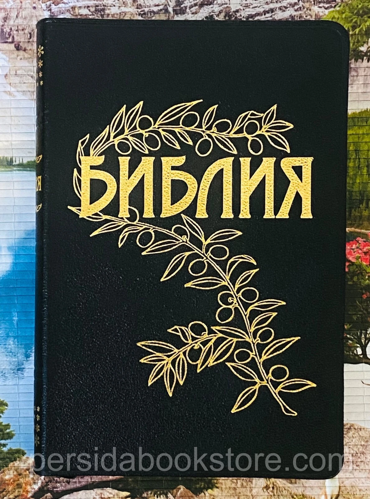 Библия (Геце) кожаная черная — изображение 2